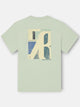 Camiseta relaxed fit city pulse verde claro