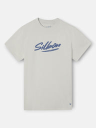 Camiseta silbon pencil gris claro