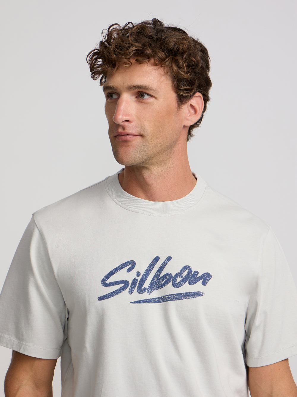 Silbon pencil light grey t-shirt