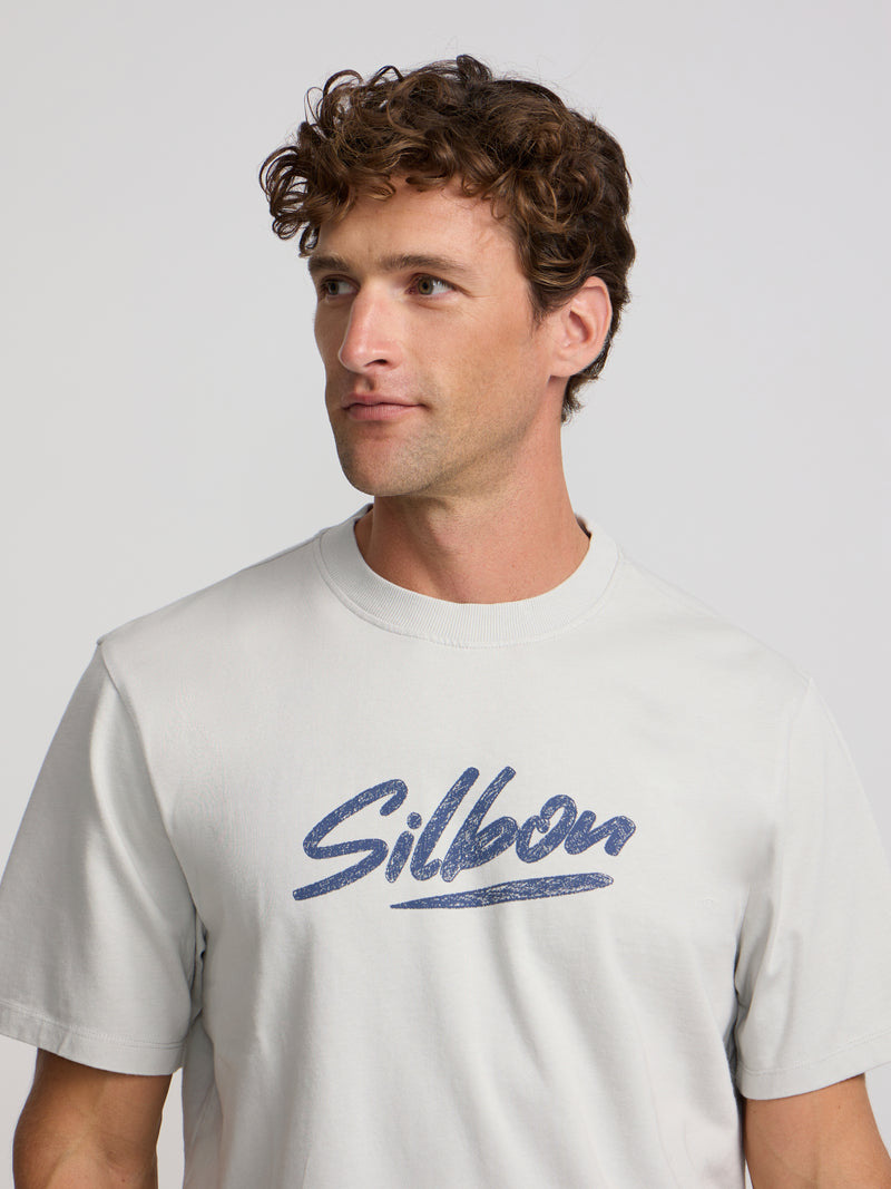 Silbon pencil light grey t-shirt