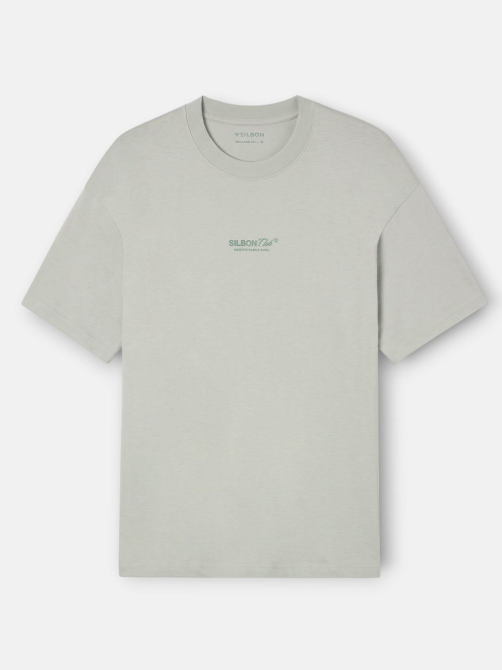 Silbon Club relaxed fit t-shirt in grey