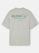 Camiseta relaxed fit silbon club gris