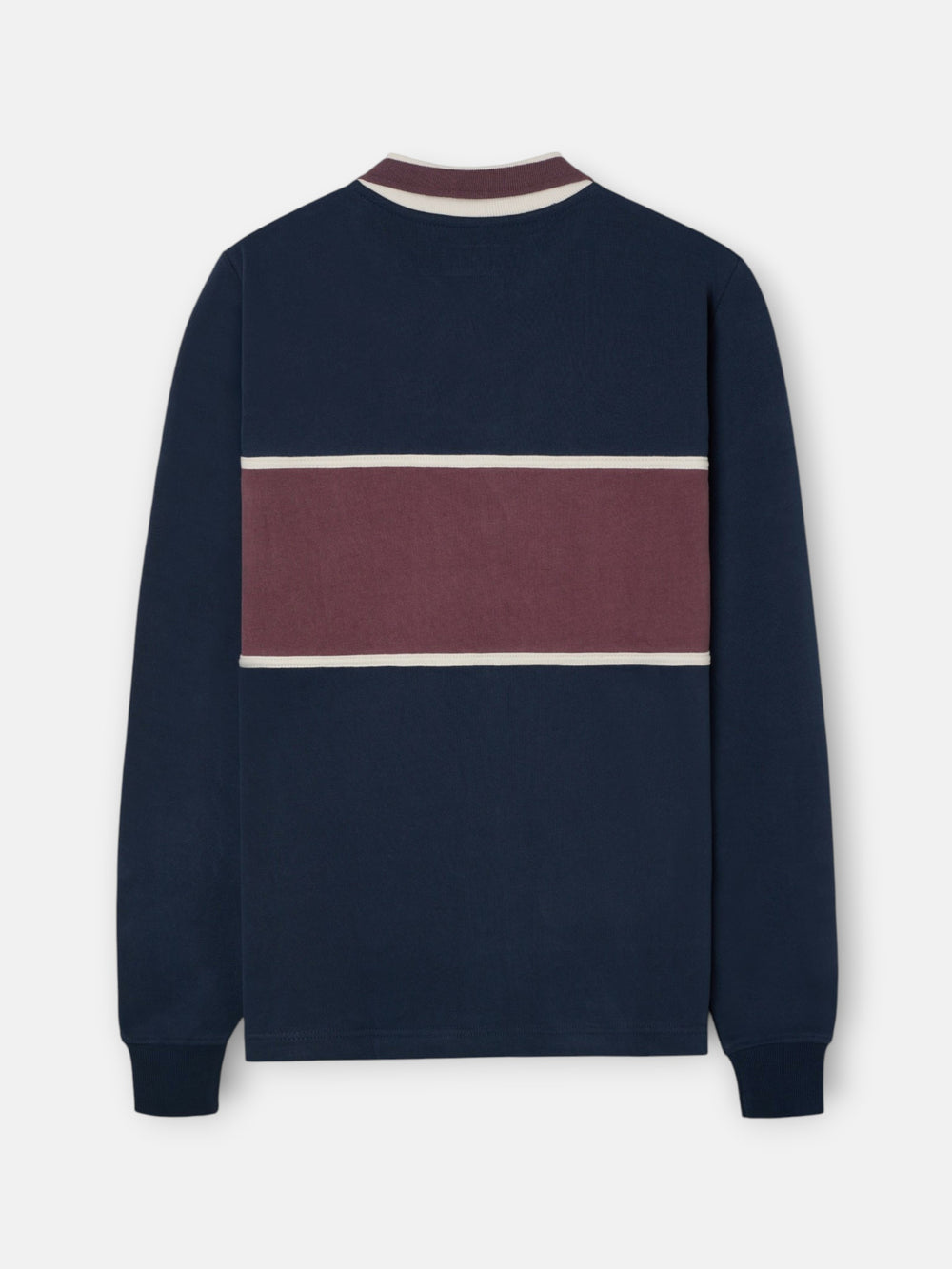Navy blue young stories polo sweatshirt
