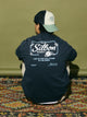 Sweat-shirt coupe décontractée Silbon Society bleu