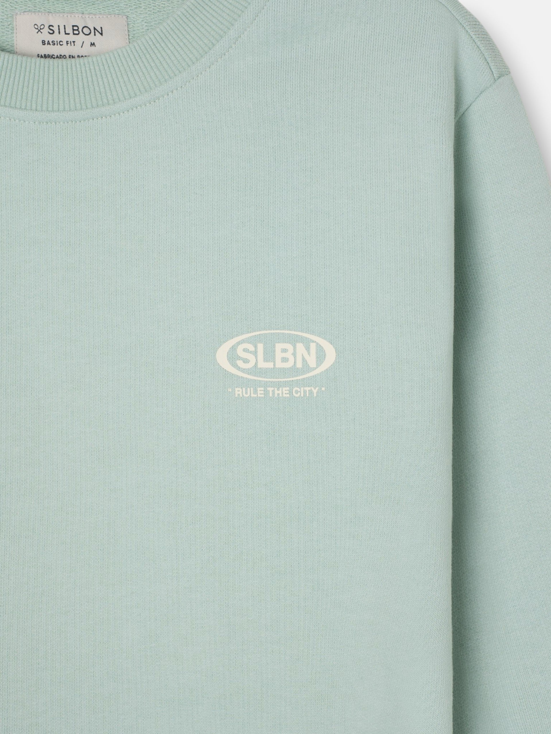 Sudadera slbn works verde