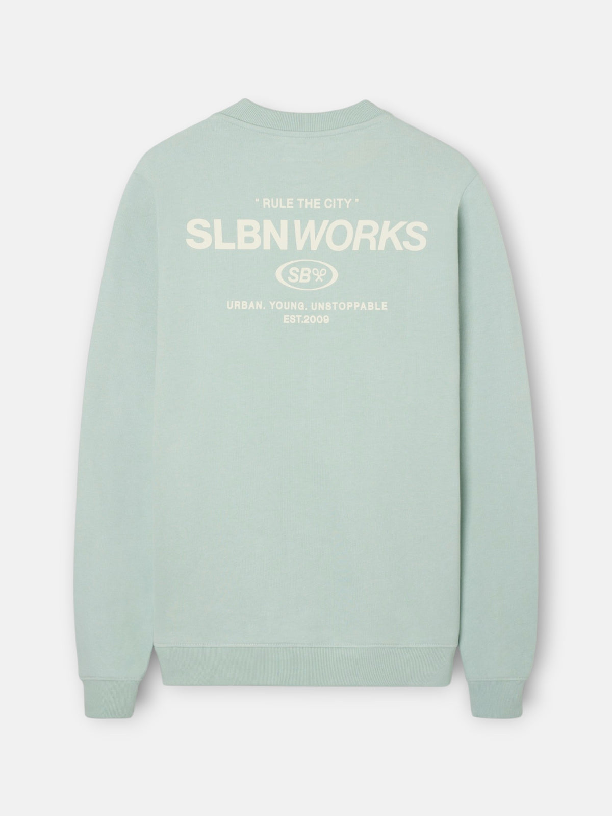 Sudadera slbn works verde
