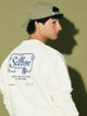 Sweat-shirt coupe décontractée Silbon Society crème