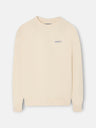 Sudadera relaxed fit silbon club crema
