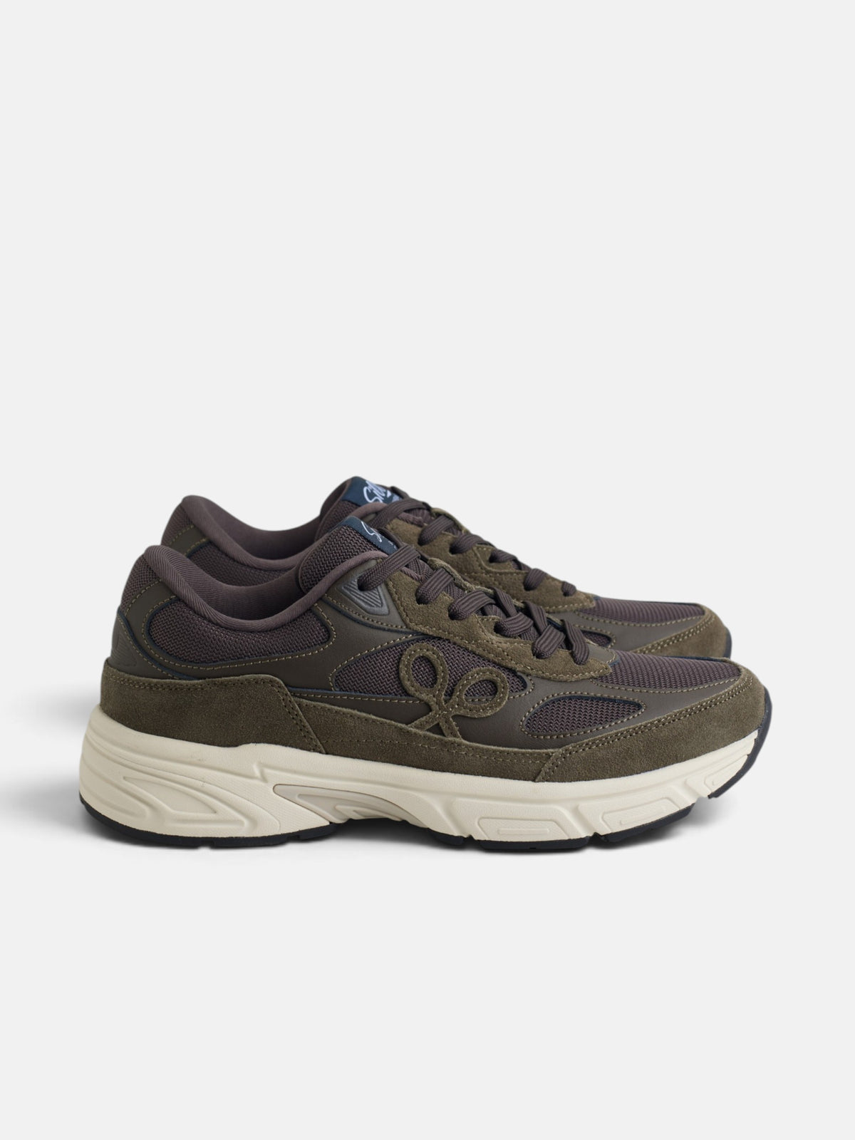 Baskets de course ton marron