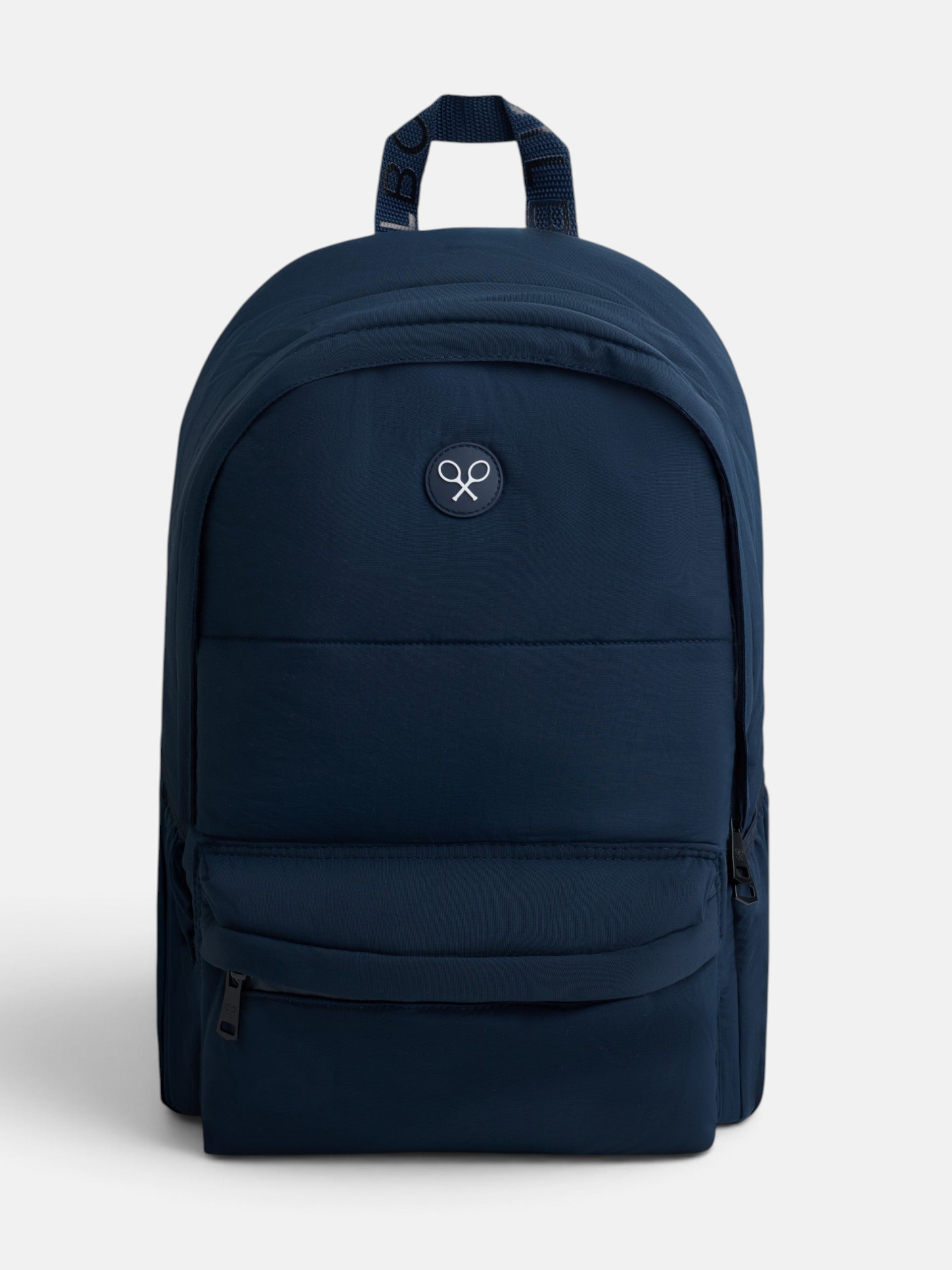 Mochila acolchada azul marino