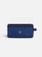 Estuche tecnico bicolor azul