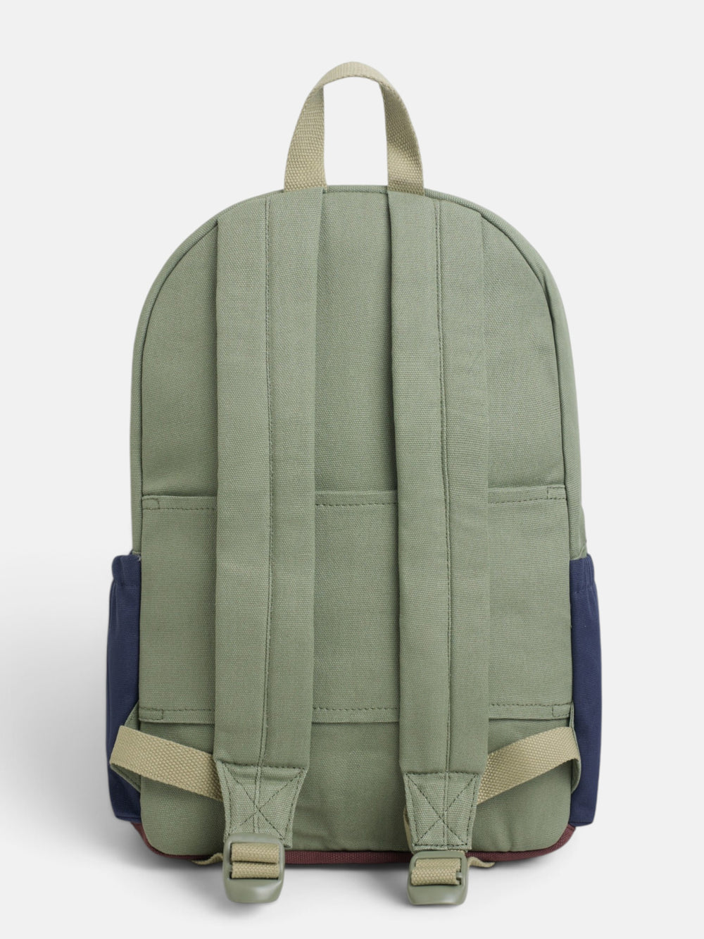 Sac à dos vert à patchs