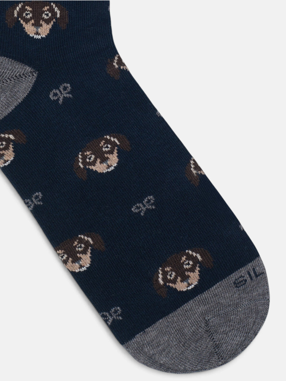 Chaussettes dog raquettes gris