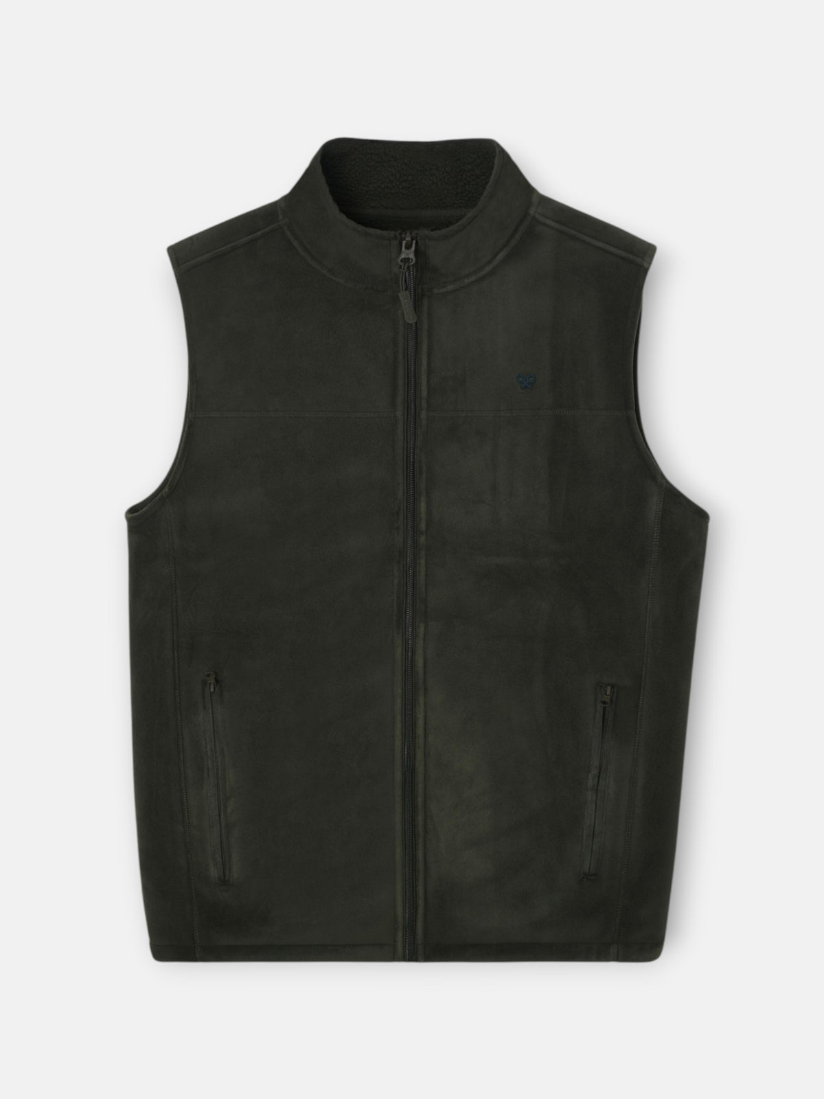 Chaleco polar verde