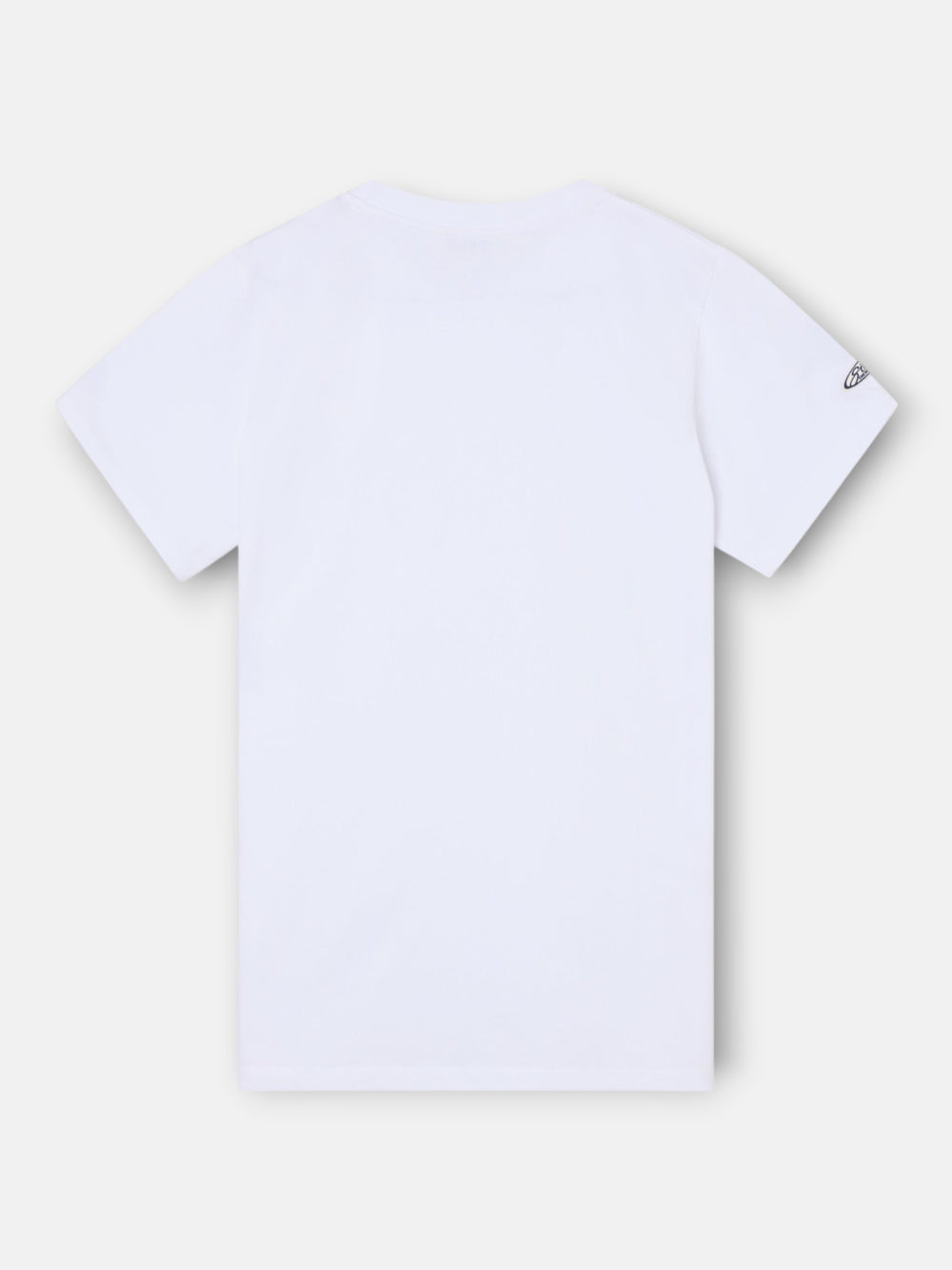 Camiseta basica parche blanca