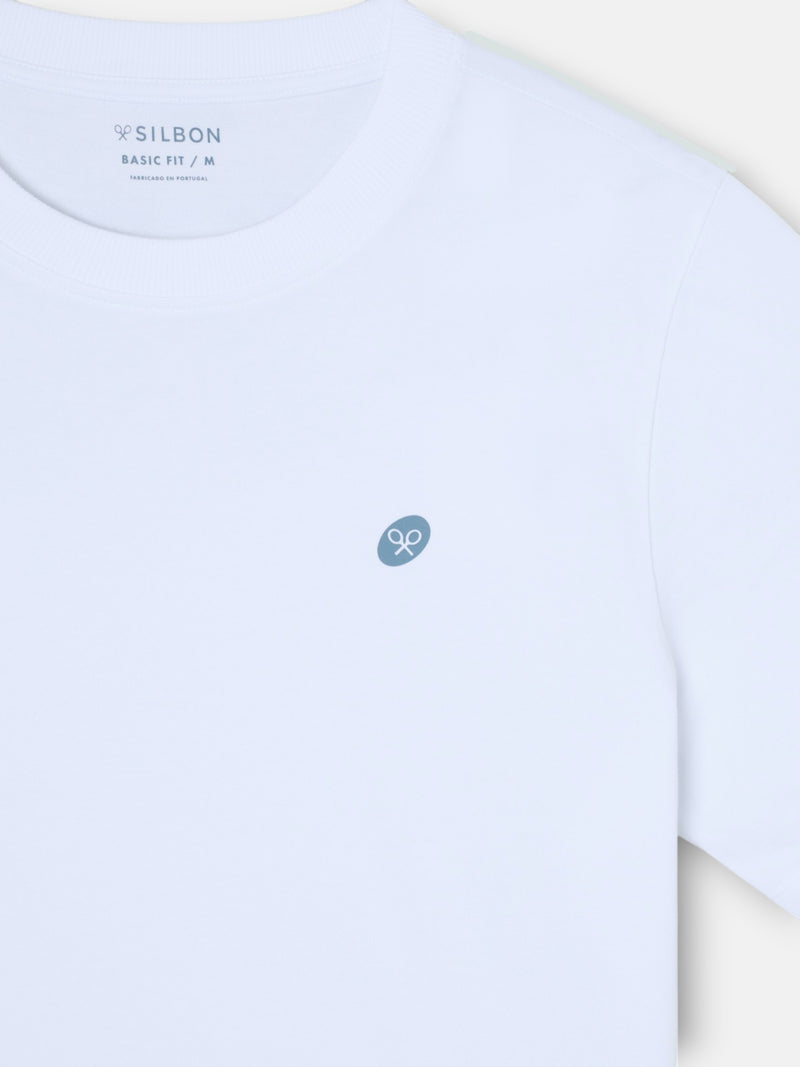 T-shirt Silbon stylo marqueur blanc