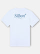 Camiseta silbon pen marker blanca
