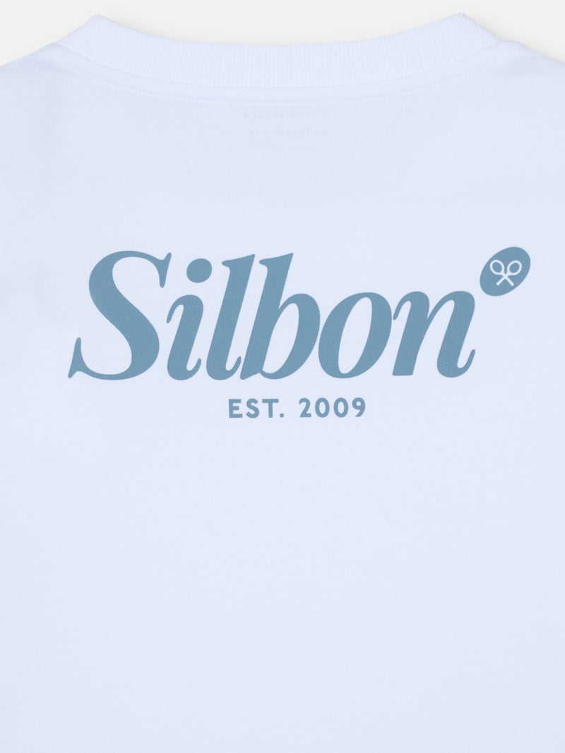 T-shirt Silbon stylo marqueur blanc