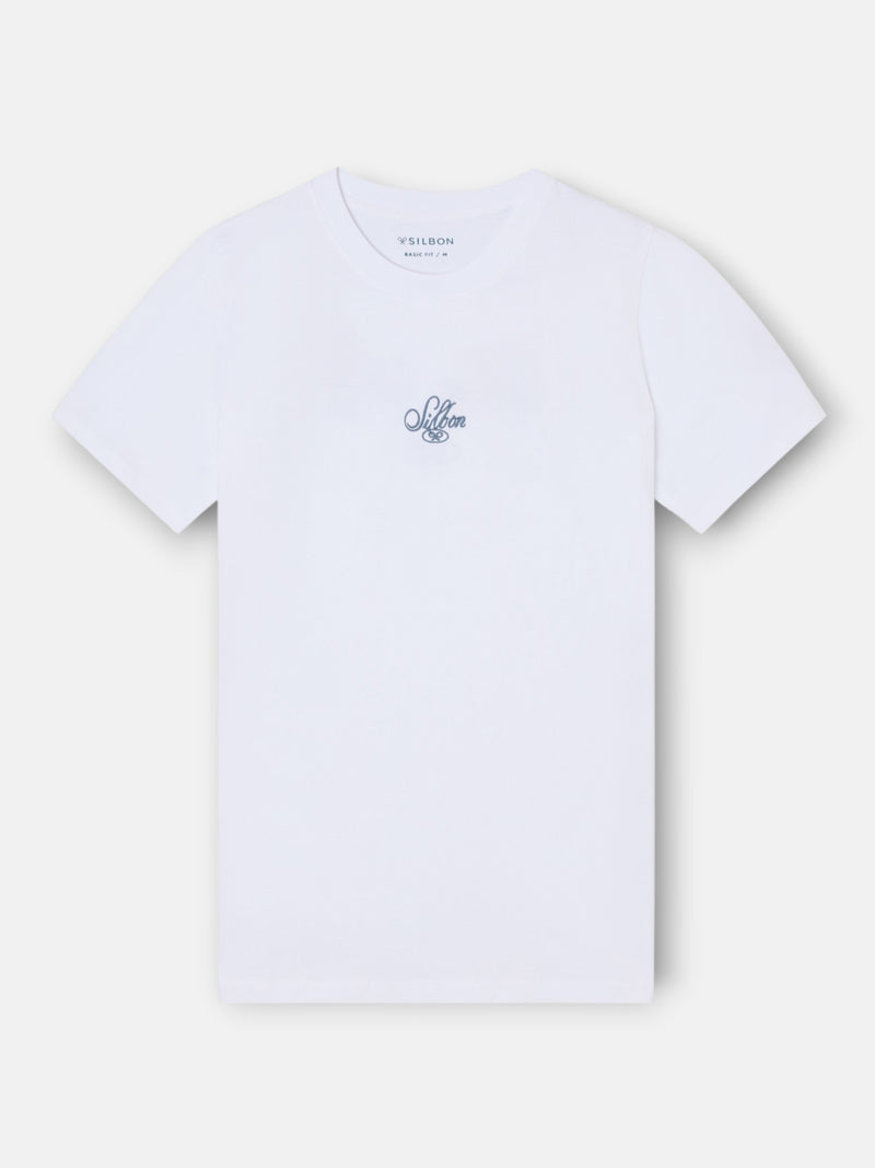 Camiseta silbon shop blanca