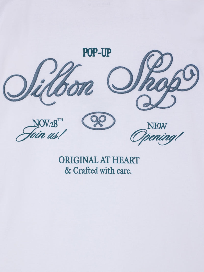 Camiseta silbon shop blanca
