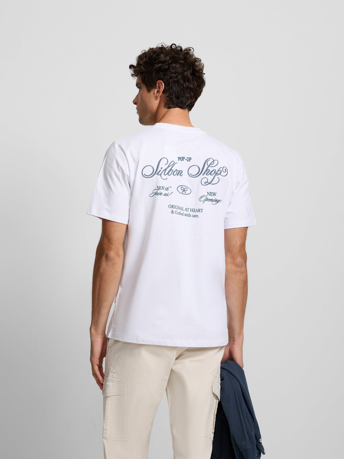 White Silbon Shop T-shirt