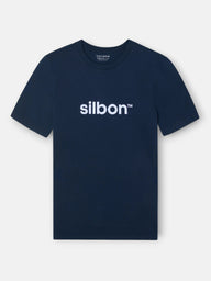 Camiseta Silbon flock azul marino