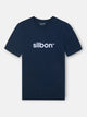 Camiseta Silbon flock azul marino