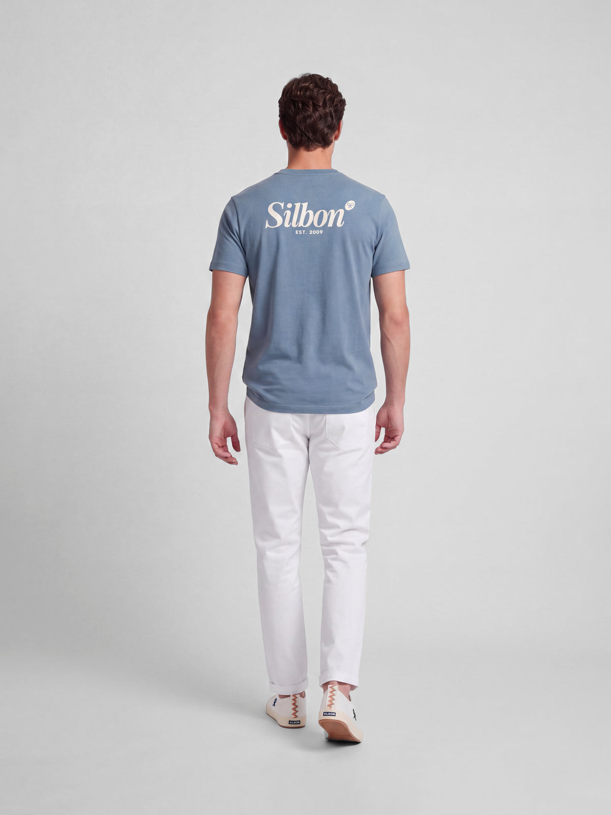 Camiseta Silbon marcador de caneta petróleo