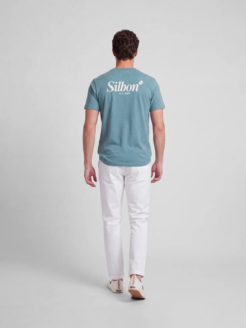Camiseta silbon pen marker petroleo