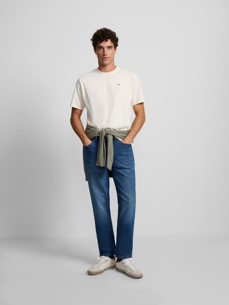 Camiseta nordic vibes crema