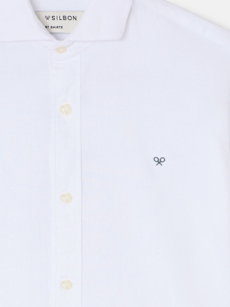 Camisa sport espiga blanca