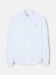 Camisa sport pique blanco