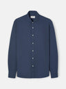 Navy structured sport shirt