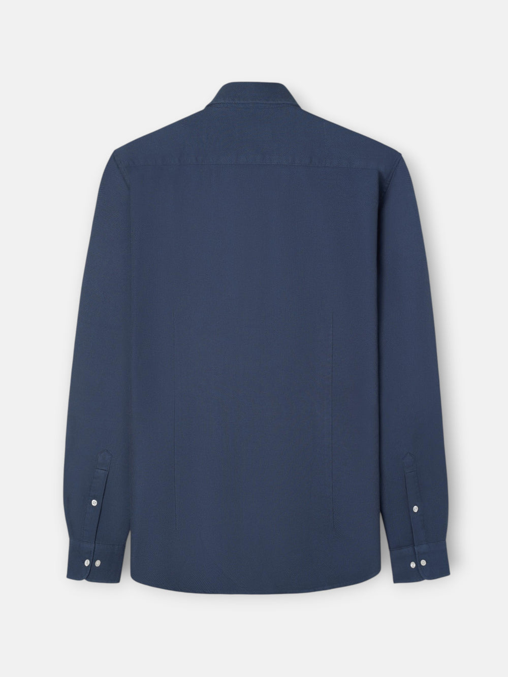 Navy structured sport shirt
