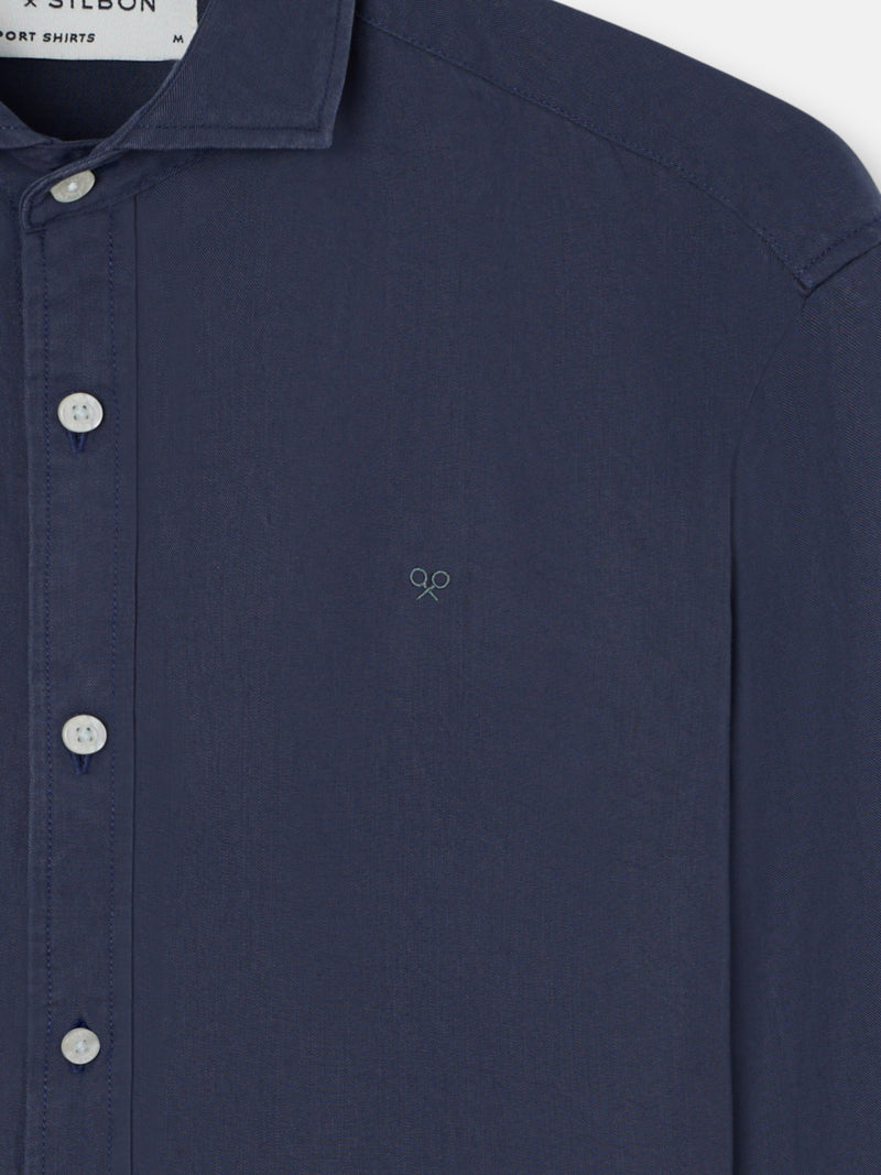 Camisa sport soft navy