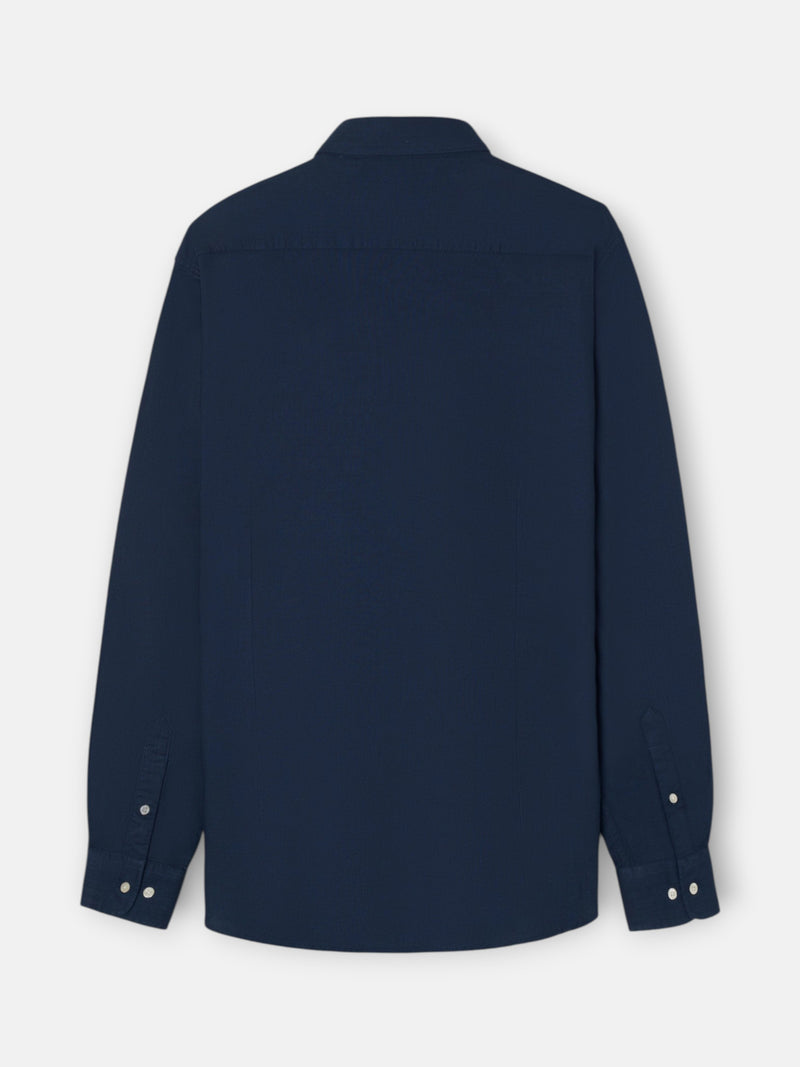 Camisa sport espiga marino
