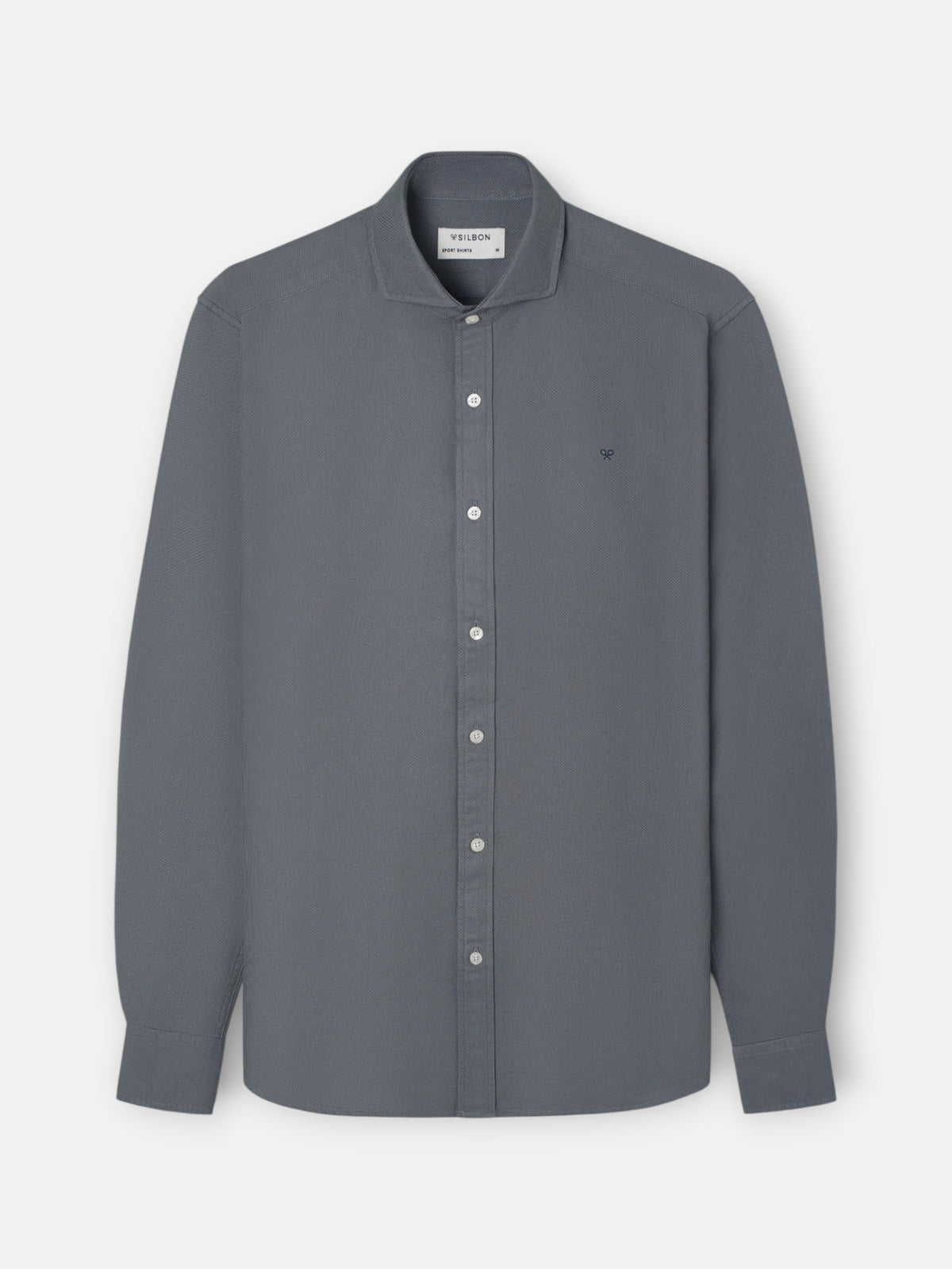 Camisa sport estructura verde oscuro