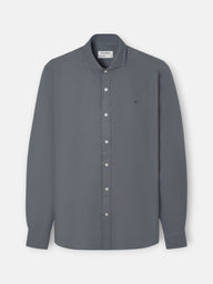 Camisa sport estructura verde oscuro