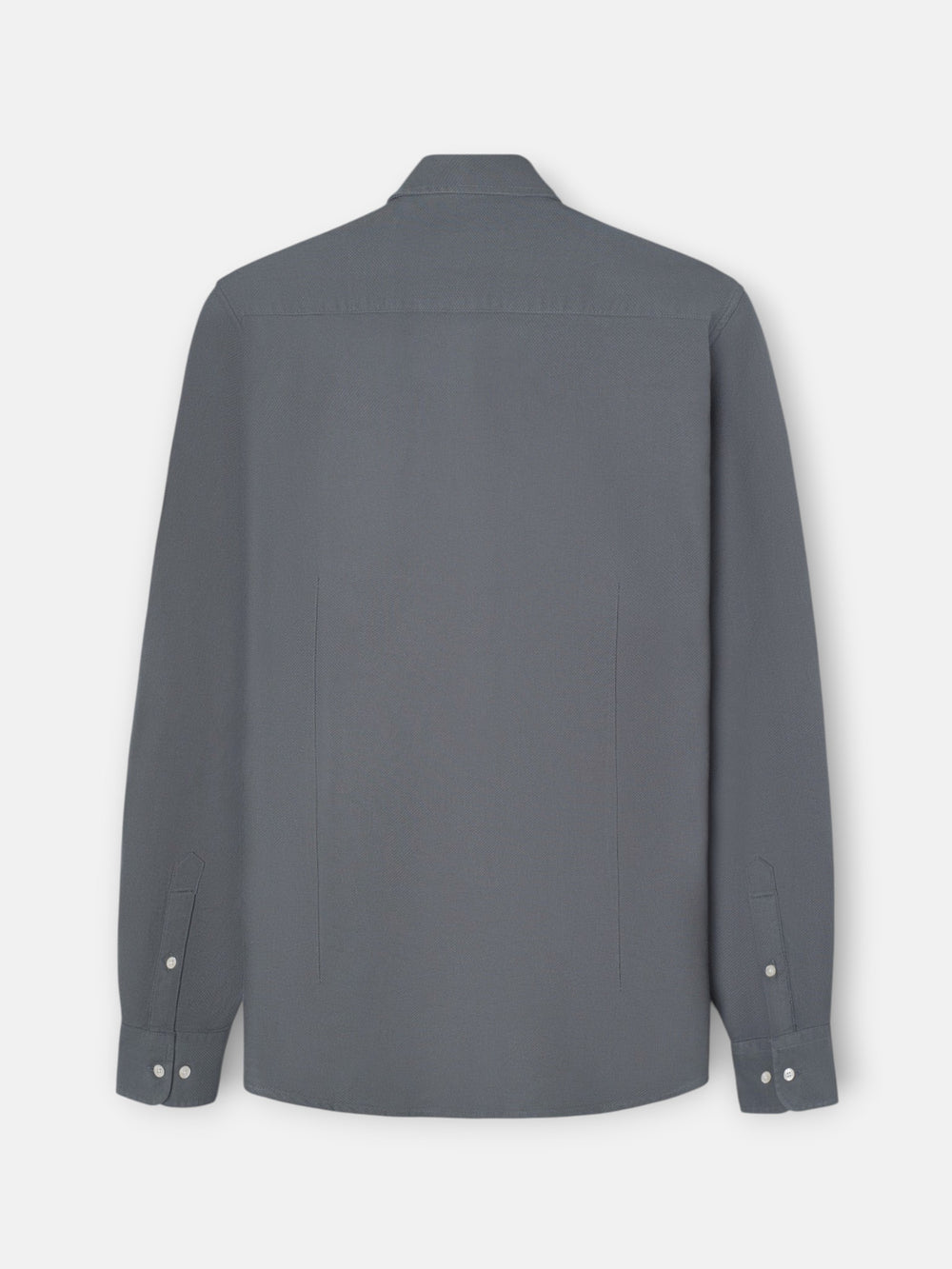 Dark green structured sport shirt