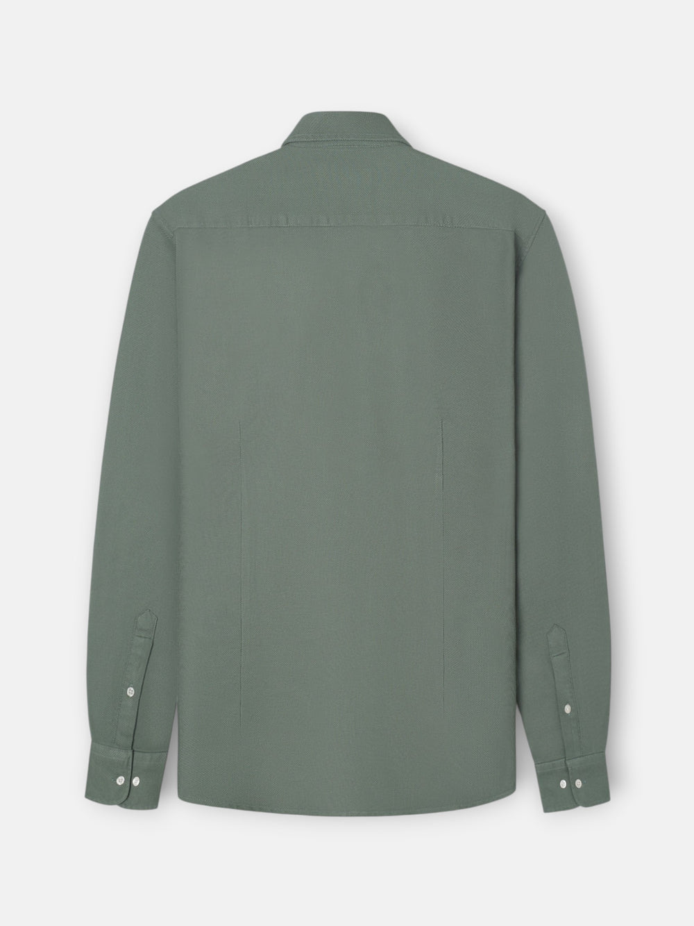 Camisa sport estructura verde