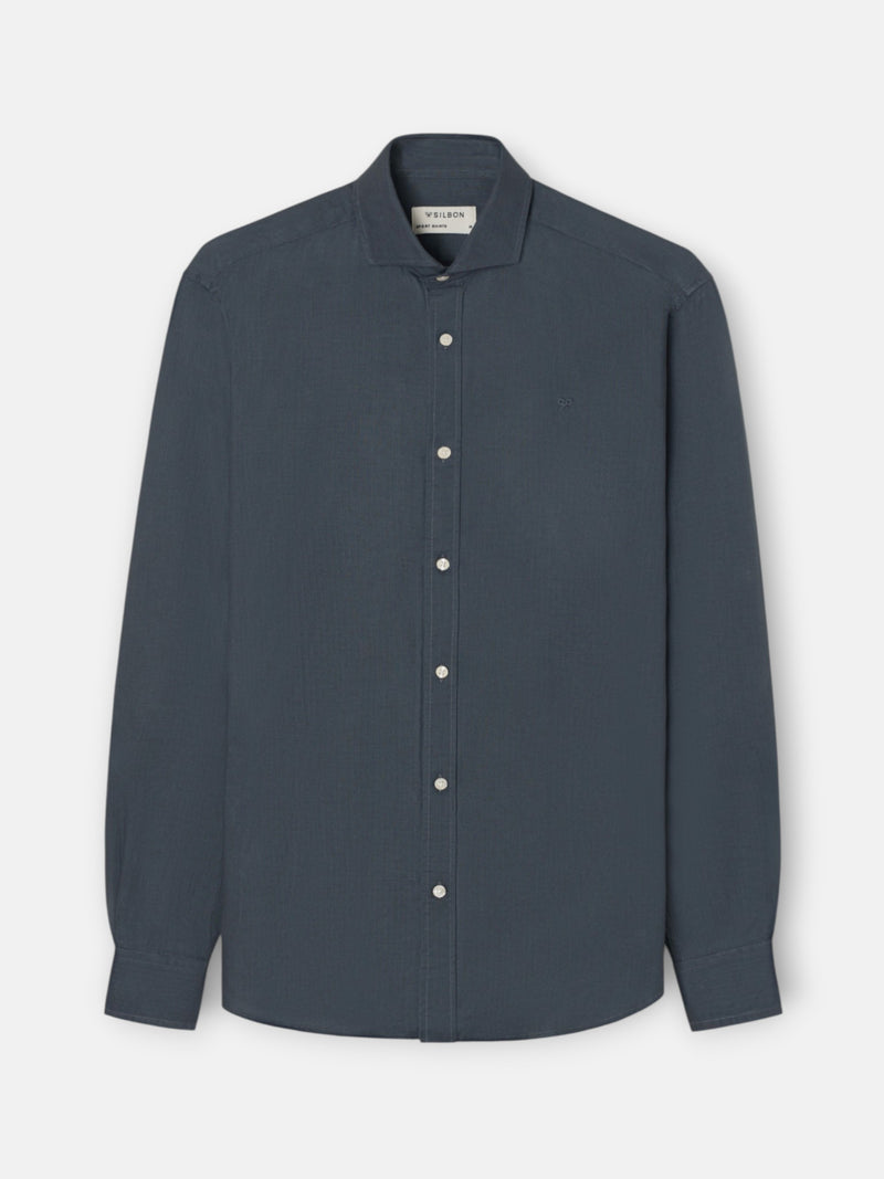 Camisa sport espiga gris