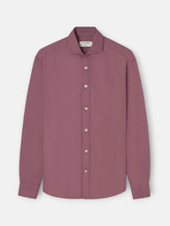 Camisa sport espiga burdeos