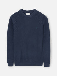 Jersey estructura azul marino