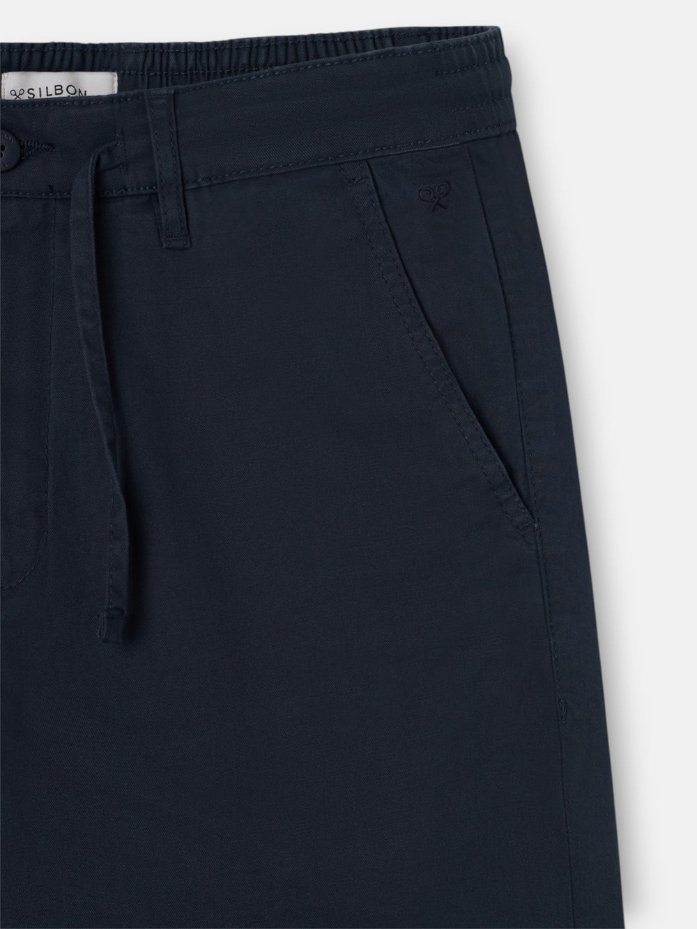 Calças de fato de treino jogger azul-marinho