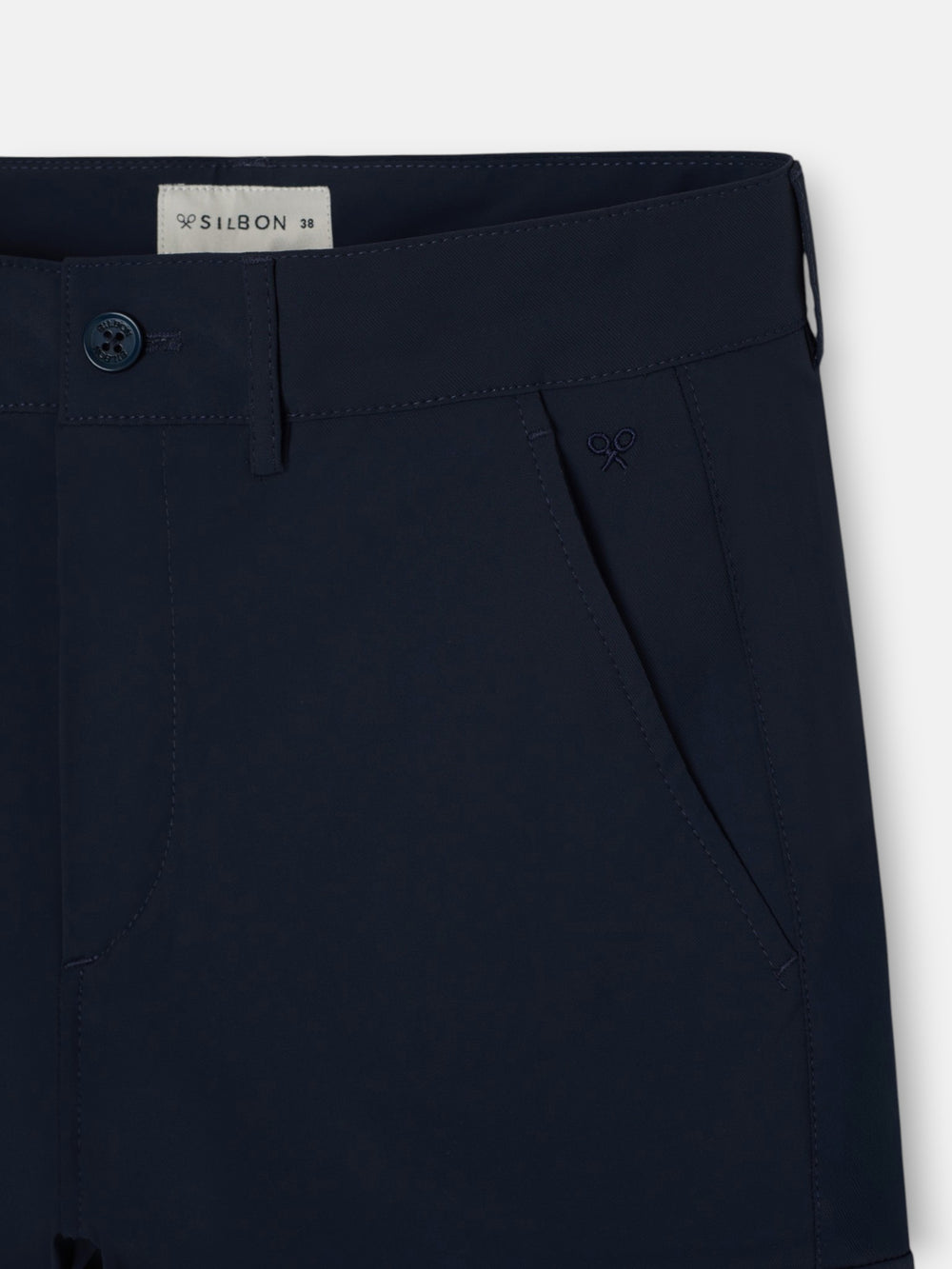 Pantalon sport cargo tecnico azul marino