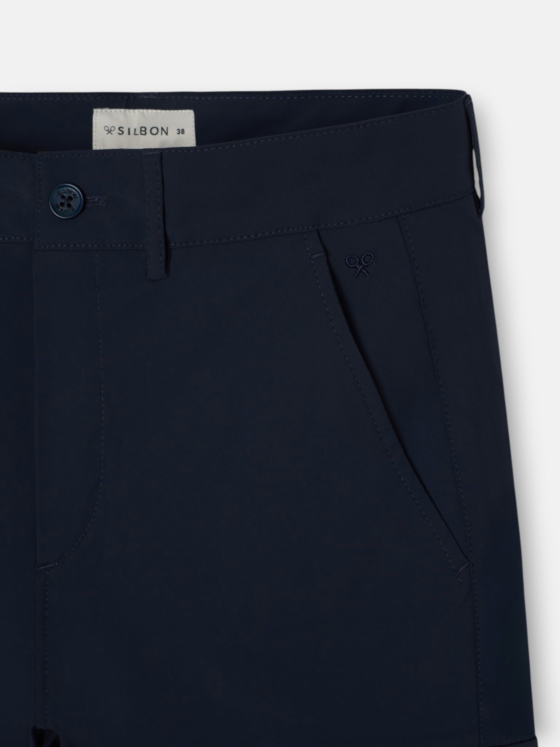 Pantalon sport cargo tecnico azul marino