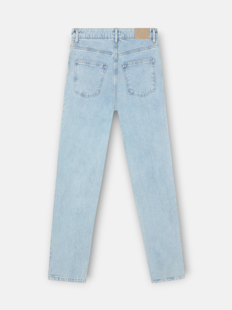 Pantalon jeans style azul claro