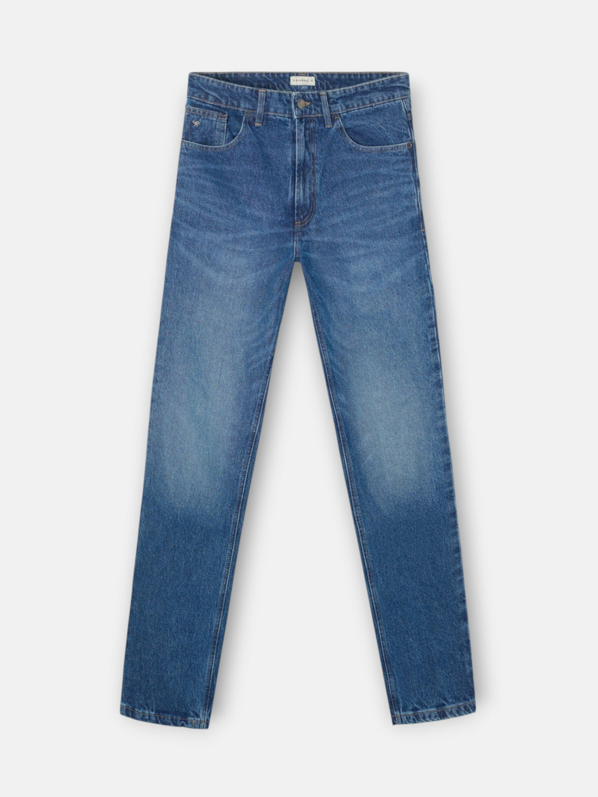 Pantalon jeans style azul medio