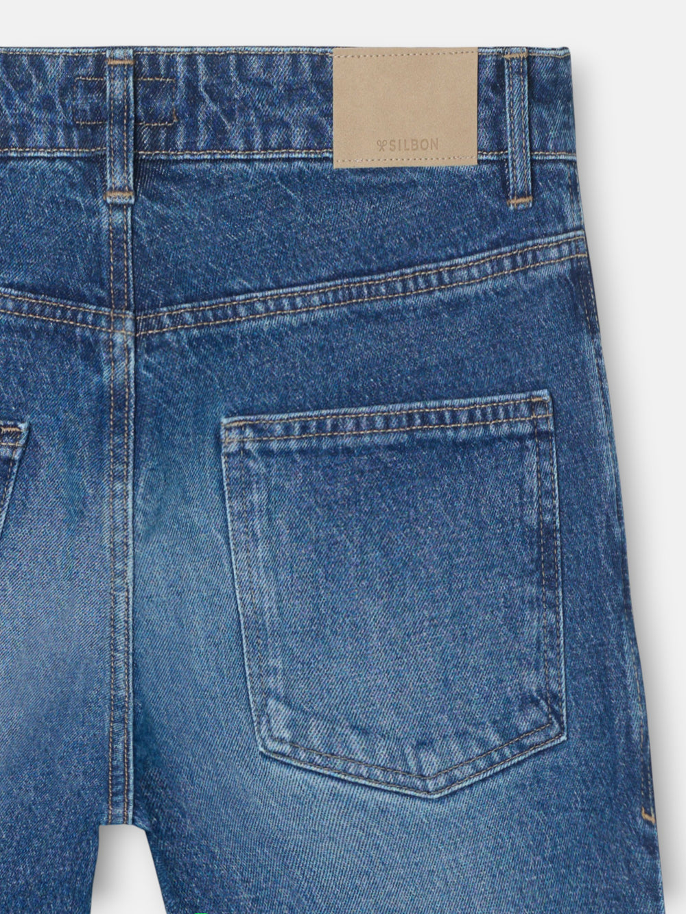 Pantalon jeans style azul medio