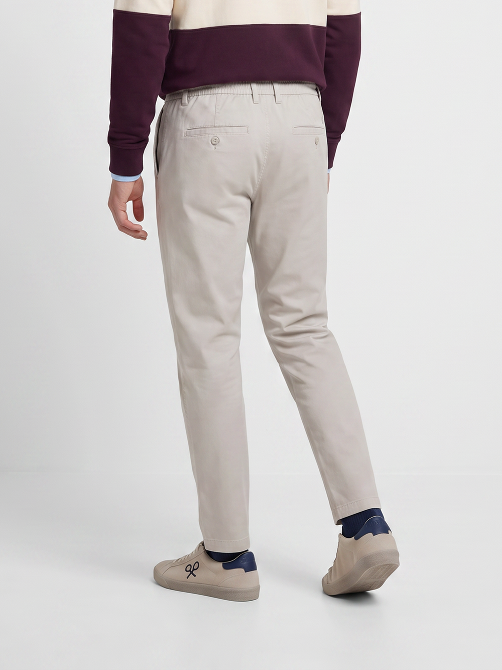 Calças desportivas jogger pedra média